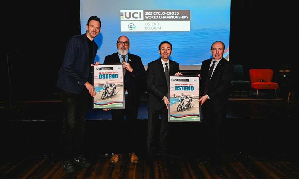 Bataille pour le maillot arc-en-ciel de Champion du Monde Cyclo-cross UCI en 2027 à l’Hippodrome Wellington et sur la plage d’Ostende