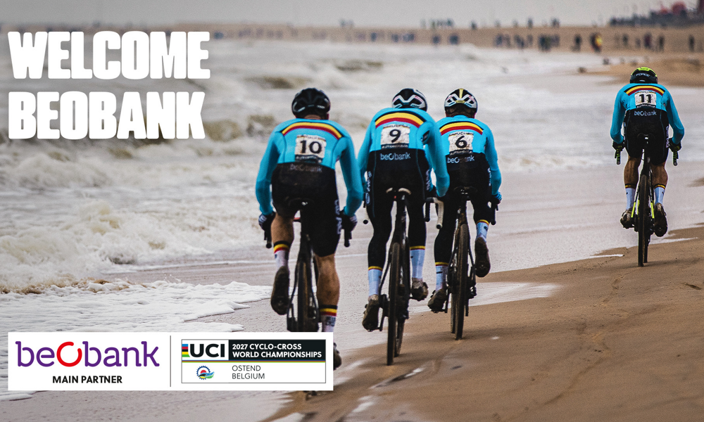 Beobank nieuwe Main Partner van WK veldrijden 2027 in Oostende