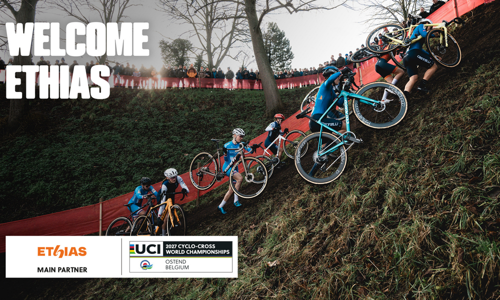 Ethias becomes Main Partner of the 2027 UCI Cyclo-cross World Championships